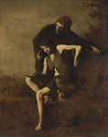 Ribot Theodule Augustin Cimabue Teaching Giotto To Draw A4 Photo Print