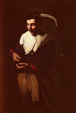 Ribot Theodule Augustin The Ministrel A4 Photo Print