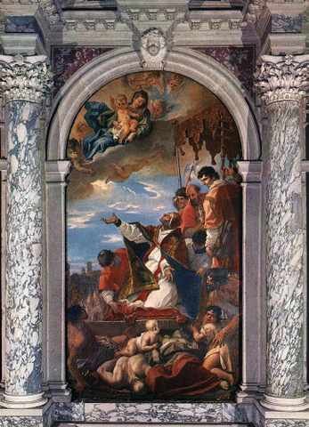Ricci Sebastiano Altar Of St Gregory The Great A4 Photo Print