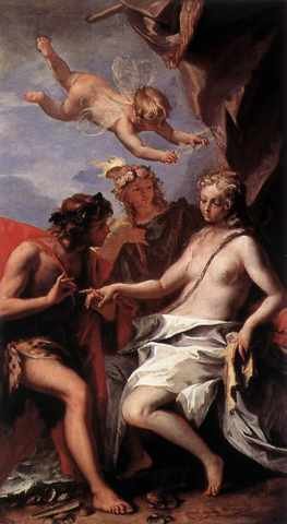 Ricci Sebastiano Bacchus And Ariadne A4 Photo Print
