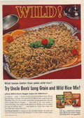 Rice Mix Bowl Vintage Retro Advert Ads A4 Photo Print