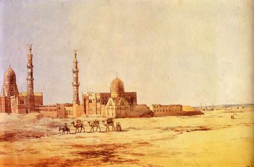 Richard Dadd Tombs Of The Khalifs Cairo A4 Photo Print