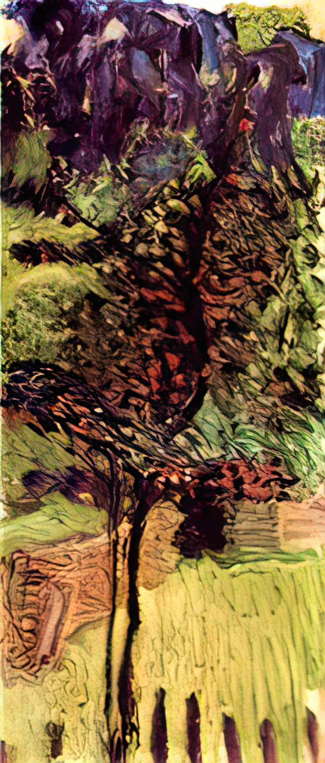 Richard Gerstl fruit tree 1907 Art A4 Photo Print