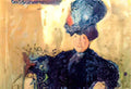 Richard Gerstl half length portrait of mathilde schoenberg 1908 Art A4 Photo Print