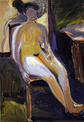 Richard Gerstl seated female nude 1908 Art A4 Photo Print