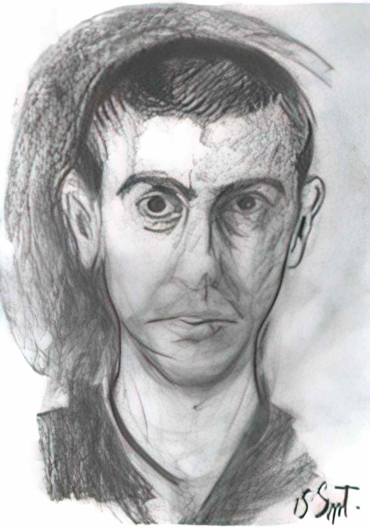 Richard Gerstl self portrait 2 Art A4 Photo Print