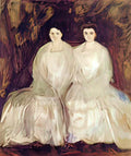 Richard Gerstl the fey sisters karoline pauline 1905 Art A4 Photo Print