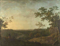 Richard Wilson The Valley of the Dee, with Chester in the Distance A4 Photo Print