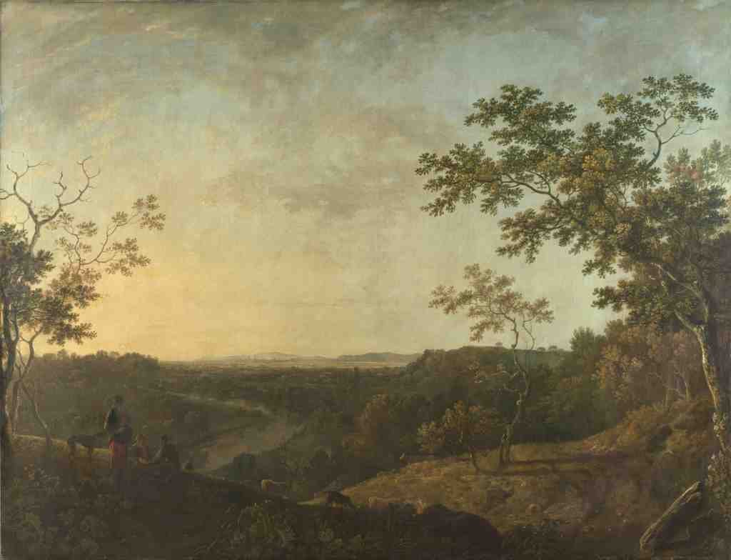 Richard Wilson The Valley of the Dee, with Chester in the Distance A4 Photo Print