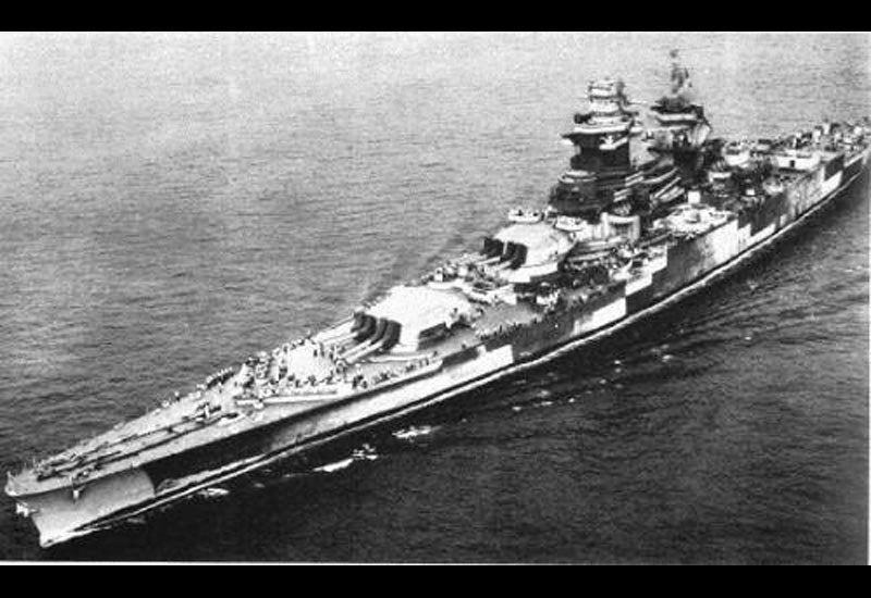 Richelieu Battleship A4 Photo Print