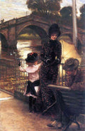 Richmond On The Thames Tissot A4 Photo Print