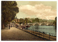 Richmond the bridge London and suburbs Vintage A4 Photo Print