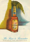 Rico Rum Beach 1940s Vintage Retro Advert Poster
