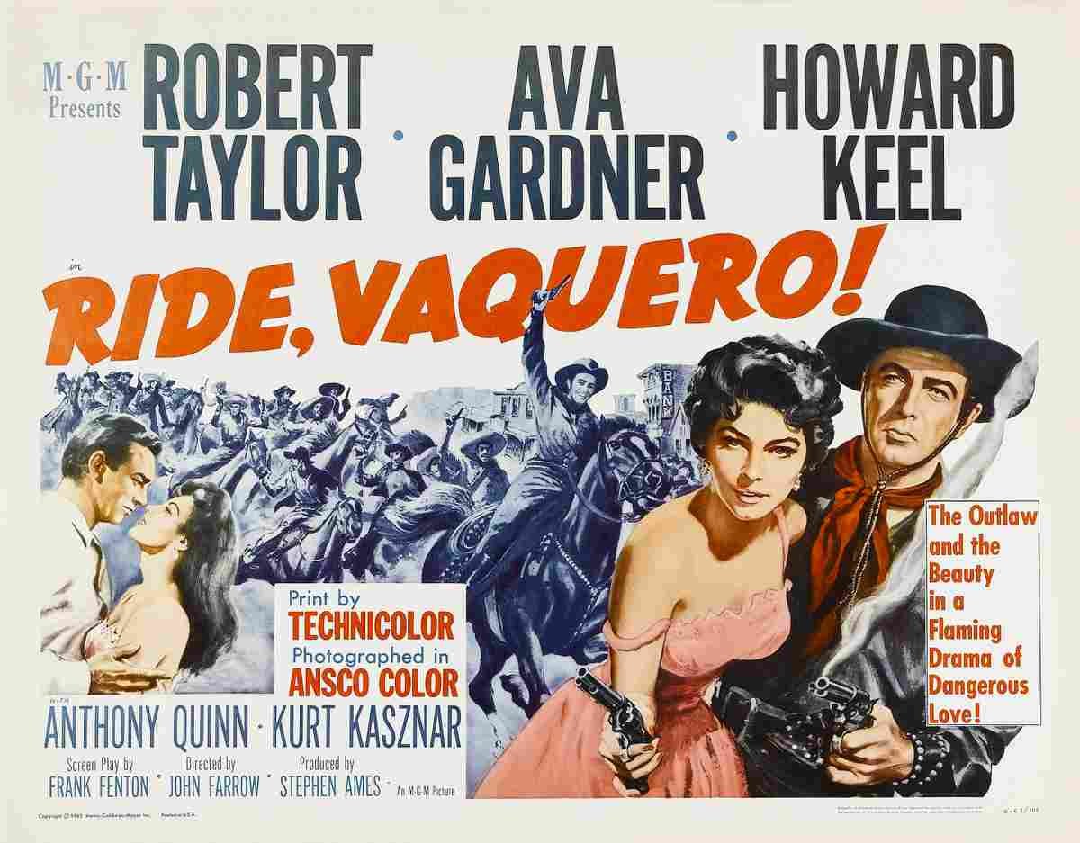 Ride Vaquero 02  film star poster A4 Photo Print