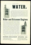 Rider Ericsson Engines Vintage Retro Advert Ads A4 Photo Print