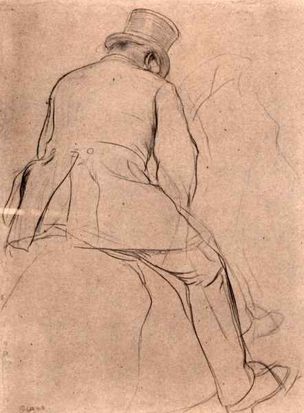 Rider by Degas A4 Photo Print
