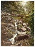 Riefenbachsfall Harzburg Hartz Vintage A4 Photo Print
