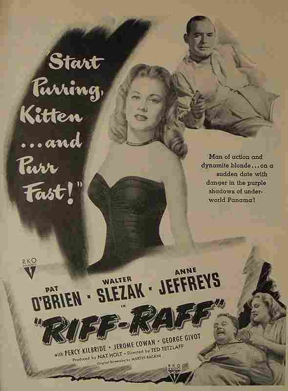 Riffraff 1947 02  film star poster A4 Photo Print