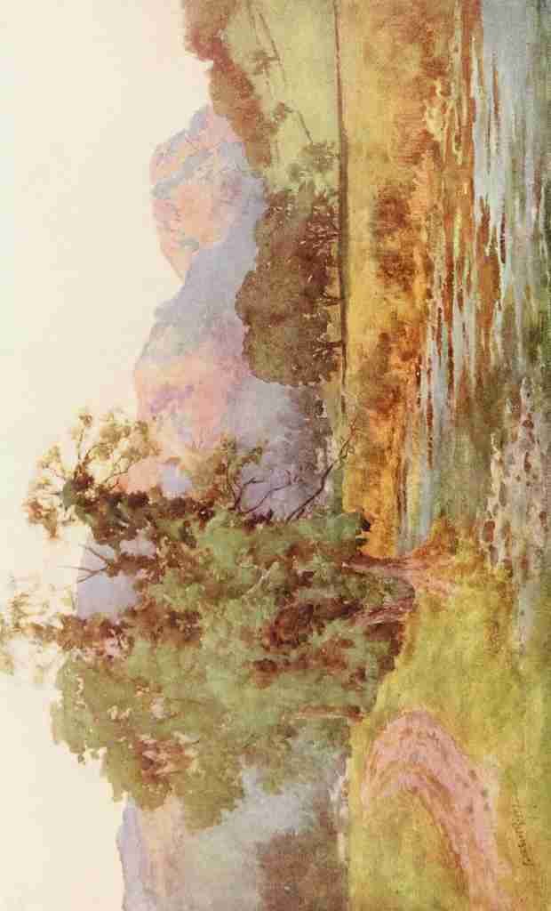 Rigby Cuthbert 1850 1935 Britain Beautiful 1920 Yewdale Crags Coniston A4 Photo Print