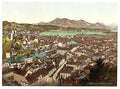 Rigi II seen from the Gutsch Lucerne Vintage A4 Photo Print