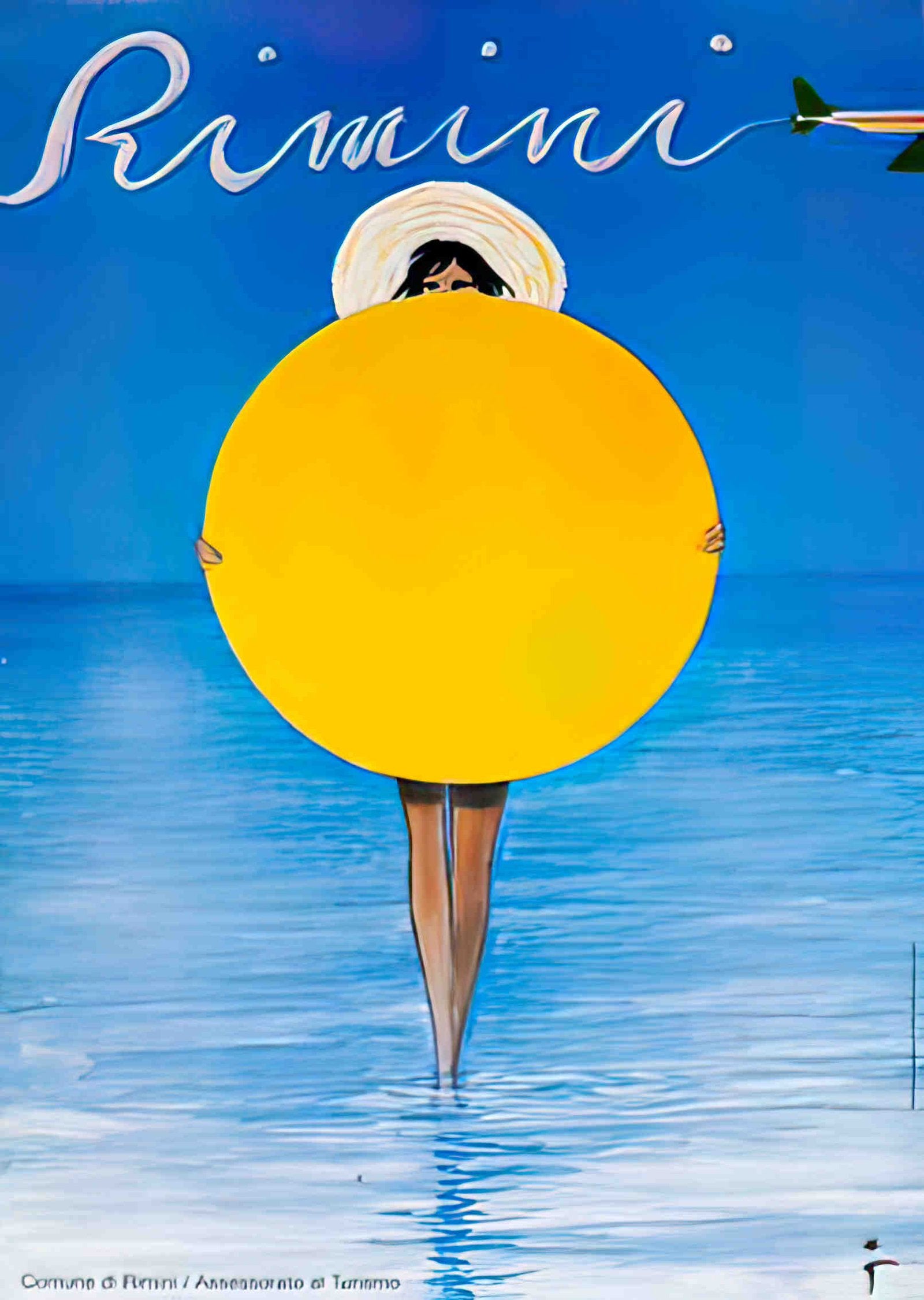 RiminiSun Advert A4 Photo Print