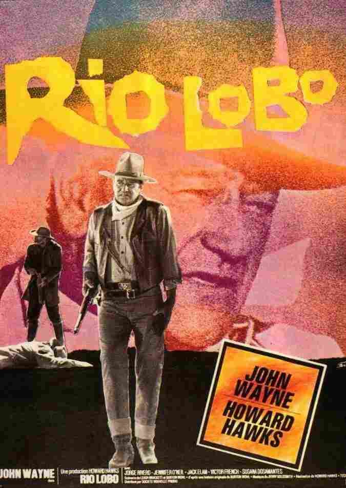 Rio Lobo 02  film star poster A4 Photo Print