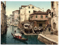 Rio della Botisella Venice Vintage A4 Photo Print