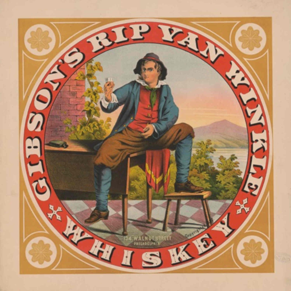Rip Van Winkle 3 Vintage Retro Advert Poster