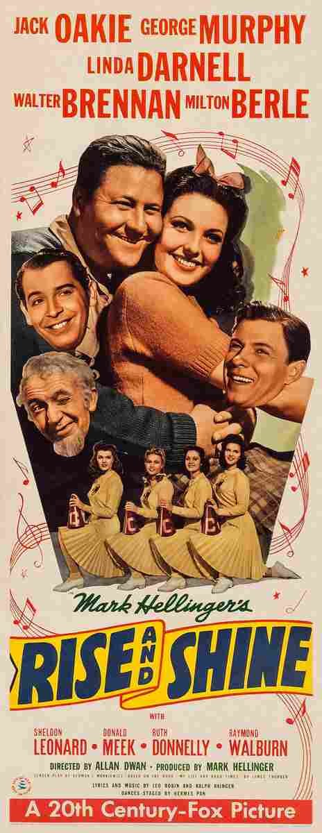 Rise and Shine 1941 03  film star poster A4 Photo Print