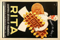 Rita Biscuits By Dupin 1 1930S French Waffles A4 Photo Print