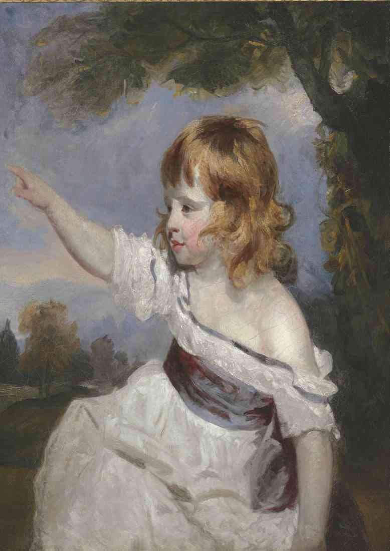 Ritratto Di Master Hare Sir Joshua Reynolds A4 Photo Print