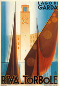 RivaTurbole Vintage Advert A4 Photo Print