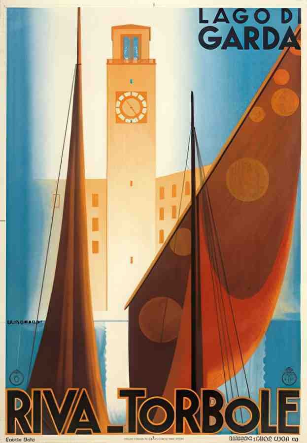 RivaTurbole Vintage Advert A4 Photo Print
