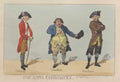 Rival Candidates Engraving GB Cartoon Vintage Retro Advert Poster