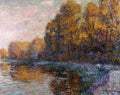 River In Autumn 1919 A4 Photo Print
