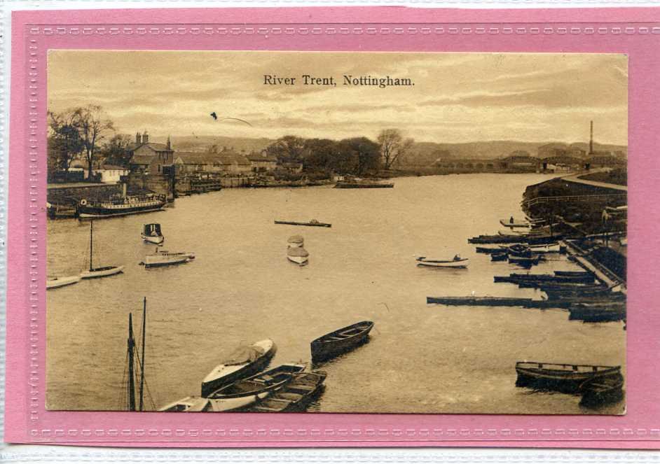 River Trent Nottingham Vintage A4 Photo Print