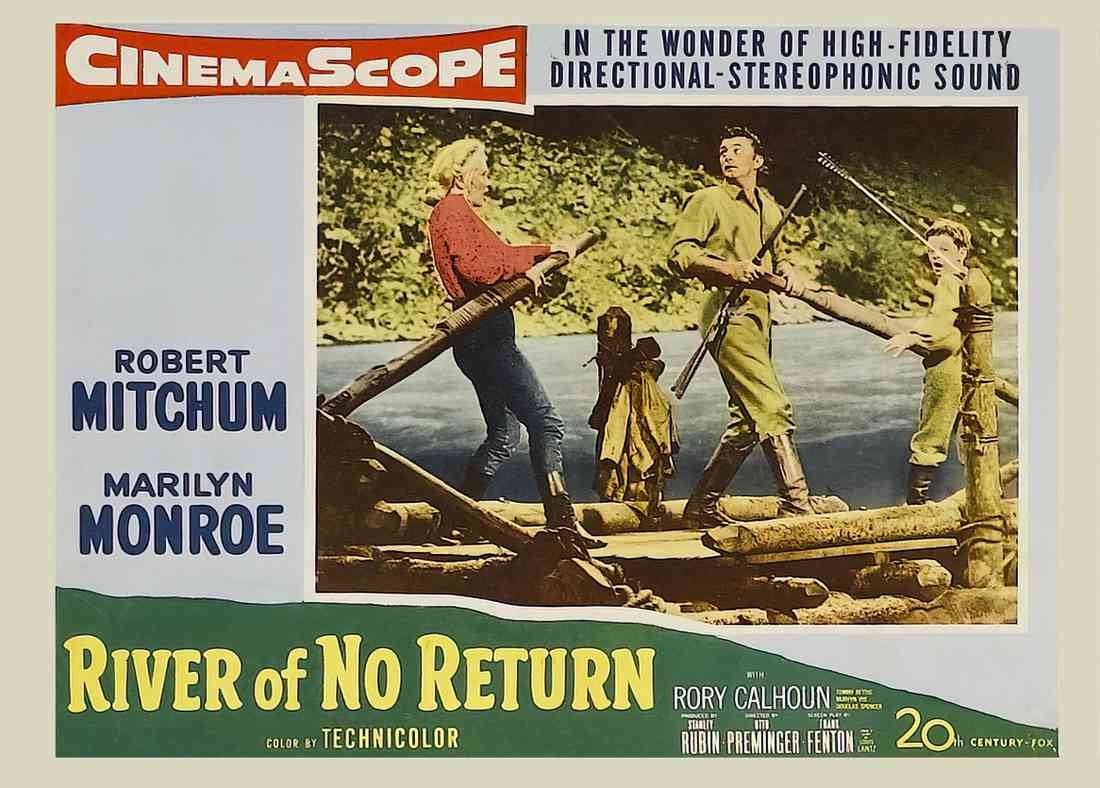 River of No Return 10 Film Poster SHARP A4 Photo Print