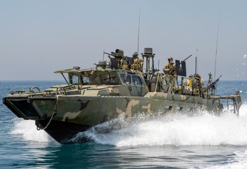Riverine Command Boat United States A4 Photo Print