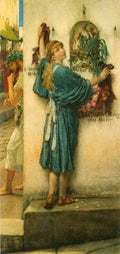 Road Altar Alma Tadema A4 Photo Print