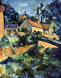 Road Curve In Montgeroult Cezanne A4 Photo Print