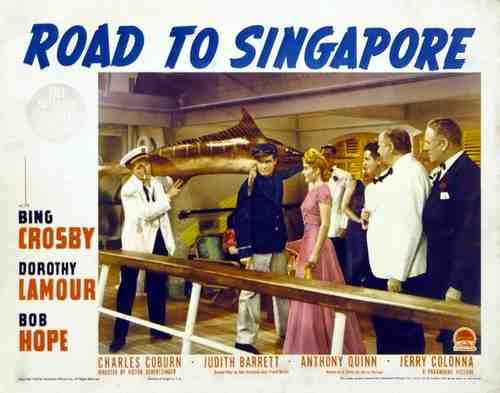  Road To Singapore 07 film star poster A4 Photo Print
