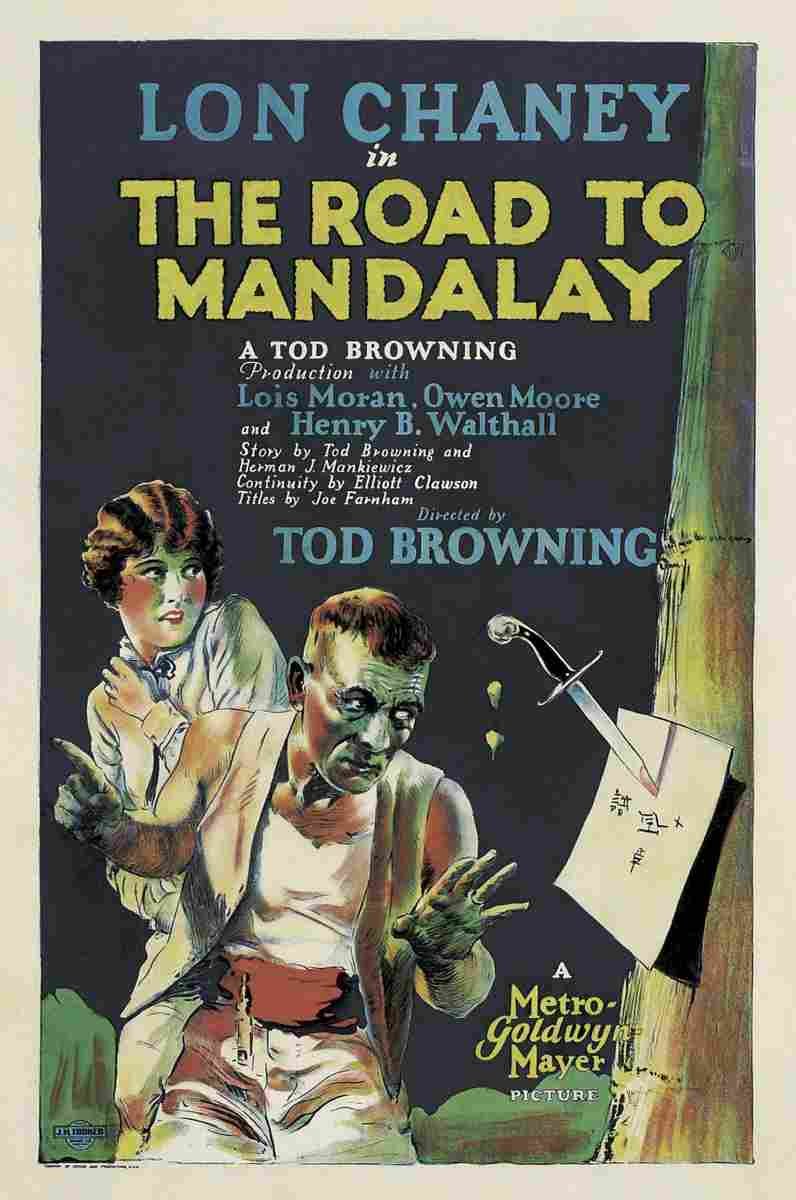 Road to Mandalay The 01  film star poster A4 Photo Print