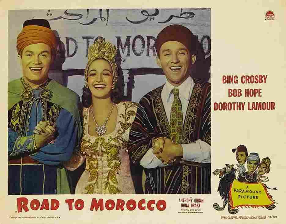 Road to Morocco 05  film star poster A4 Photo Print
