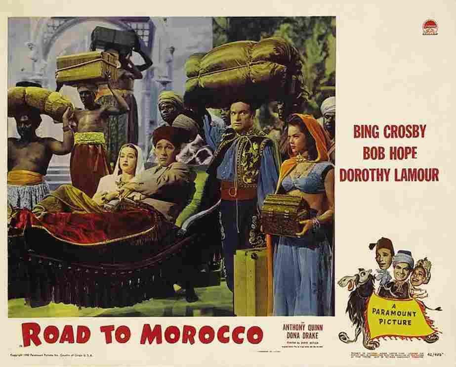Road to Morocco 07  film star poster A4 Photo Print