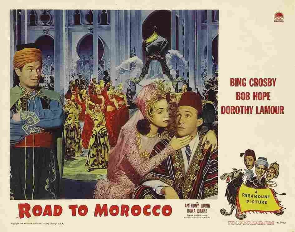 Road to Morocco 10  film star poster A4 Photo Print