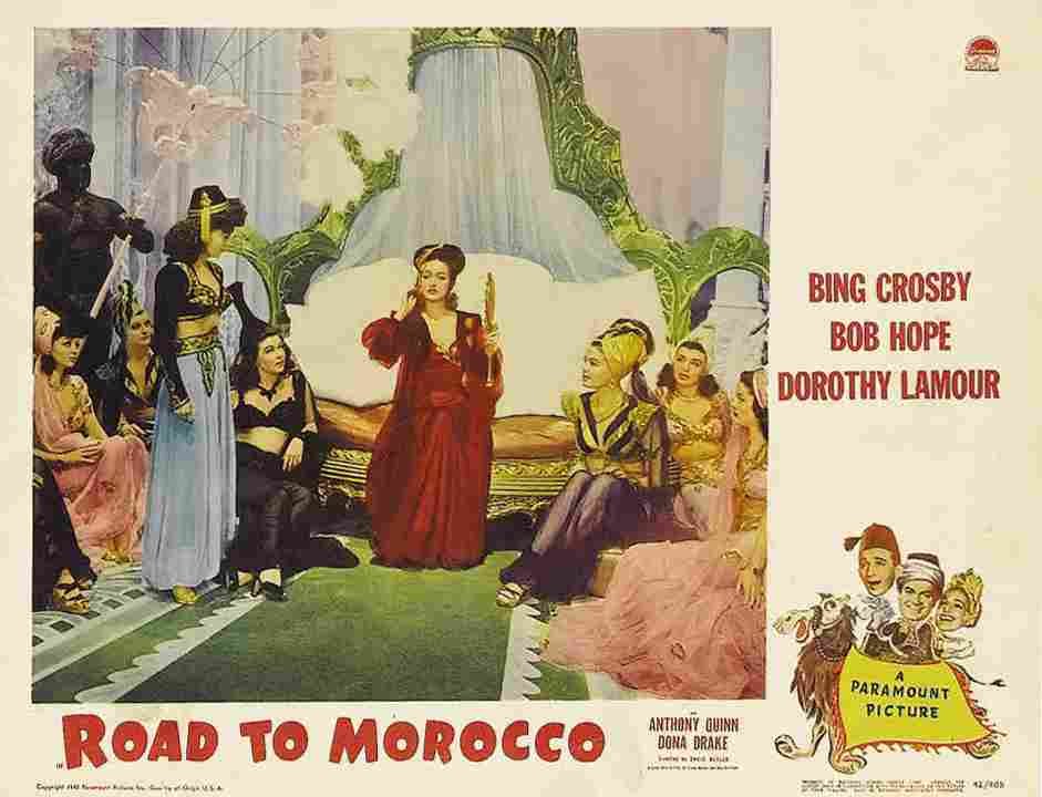 Road to Morocco 12  film star poster A4 Photo Print