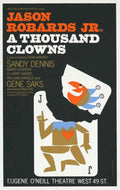 Robards Clowns PosterThearte Vintage Retro Advert Poster