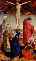 Robert Campin crucifixion Art A4 Photo Print