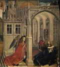 Robert Campin the annunciation 1430 Art A4 Photo Print