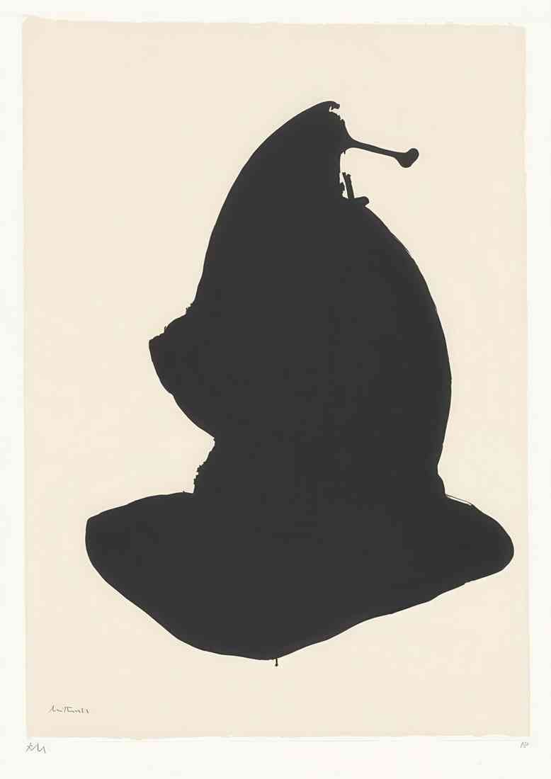 Robert Motherwell africa 10 1970 A4 Photo Print